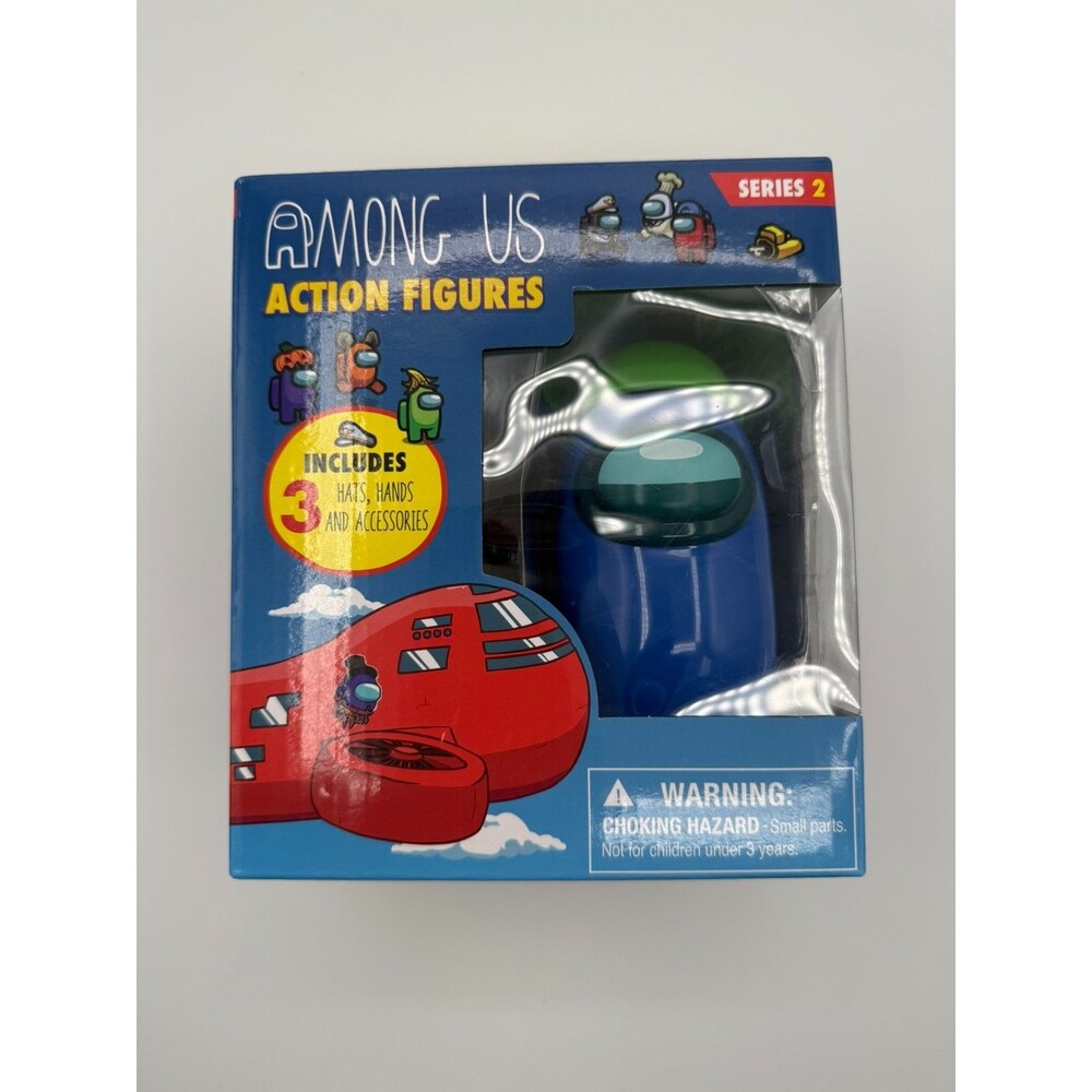 Among Us : Series 2 Crewmate Figure with Stamper + Accessories